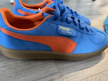 Puma Palermo 신발 25.5cm 파랑/오렌지