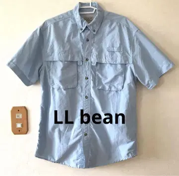 엘엘빈 l.l.bean 반팔 셔츠 바하마 셔츠 블루 남성용