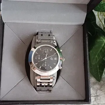 GUESS 쿼츠 아날로그 손목시계 BLK GC7000