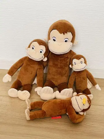 오자루의 조지 봉제 인형 4종 세트 23cm~43cm