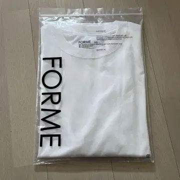 FORME 남성용 UV컷 Tee L 화이트