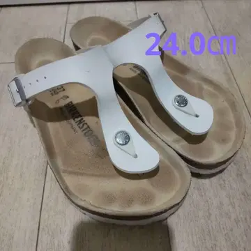 BIRKENSTOCK Gizeh / 기제 화이트 24.0