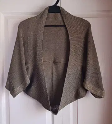 UNITED ARROWS 올리브 그린 숏 가디건