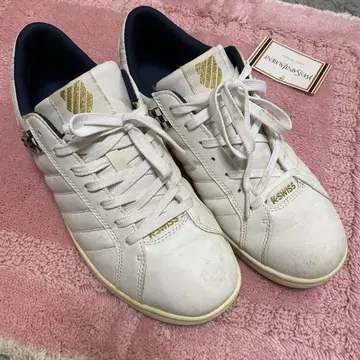 K-Swiss 화이트 스니커즈 27.5