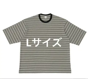 OVY 멀티 보더 릴랙스 핏 티셔츠 L