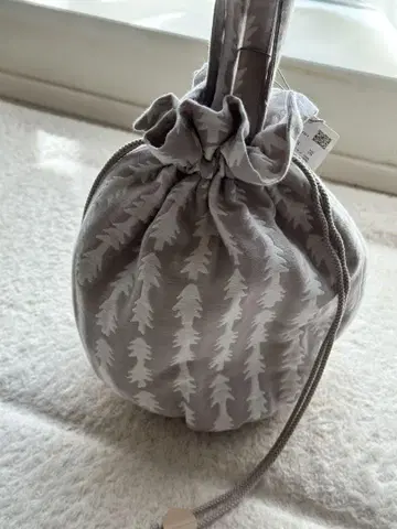 SallyScott Forestripes 패턴 베이지 복조리