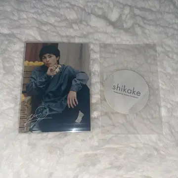 쿠사카와 타쿠야 shikake 트레이딩 카드 스티커