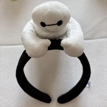 베이맥스 봉제 인형 머리띠