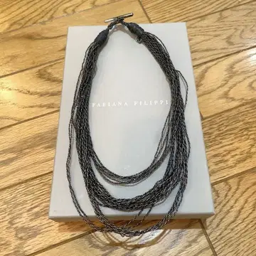 FABIANA FILIPPI 블랙 계열 목걸이