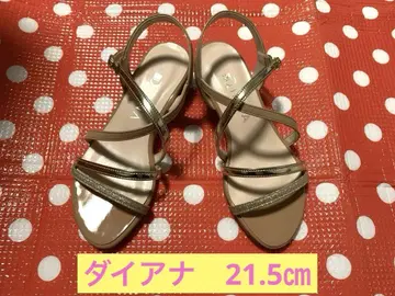 다이애나 샌들 21.5cm 베이지 미사용 새상품