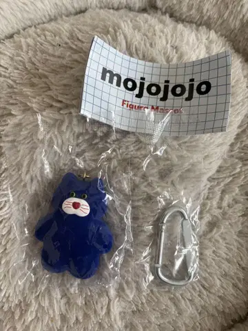 mojojojo 고양이 스트랩 파랑