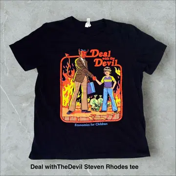 Deal withTheDevil Steven Rhodes BlueT 셔츠