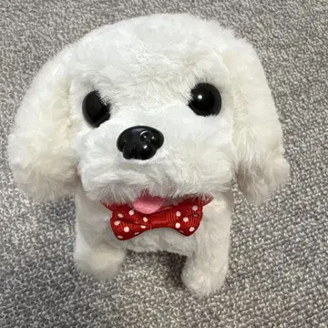 개 완구 로봇 봉제 인형 배터리 작동