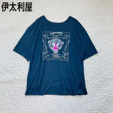 이타리야 La moda Goji (라모다 고지) 애니멀 자수 티셔츠