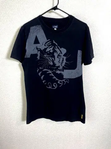 아르마니 청바지 ARMANIJEANS 반팔 티셔츠 블랙 사이즈 M