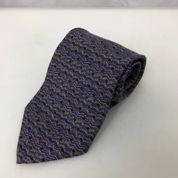Missoni 넥타이 퍼플/보더 7560