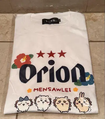 치이카와 (먼작귀) 오리온 맥주 티셔츠 L 새상품