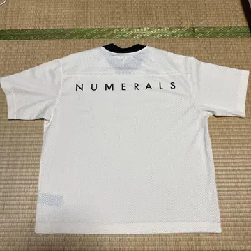 NUMERALS 메쉬 티셔츠 사이즈 L 아이보리