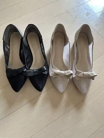 리본 포함 포인티드 펌프스 토코 클로젯