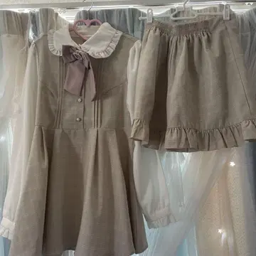Amavel 셋업 양산형 걸리시
