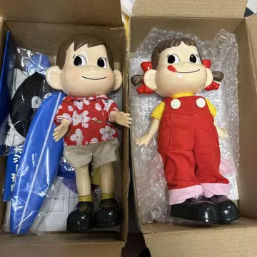 미사용 새상품 후지야 밀키 페코짱 인형 포코짱