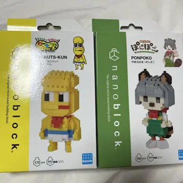 퐁포코 피넛군 나노블록
