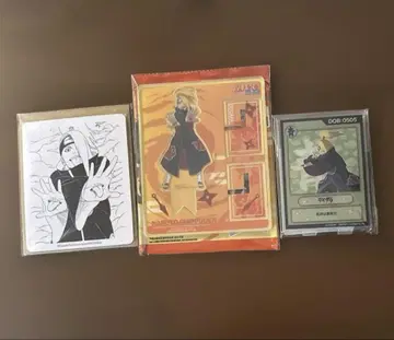 NARUTO-나루토-질풍전 중국 한정판 아크릴 스탠드 데이다라