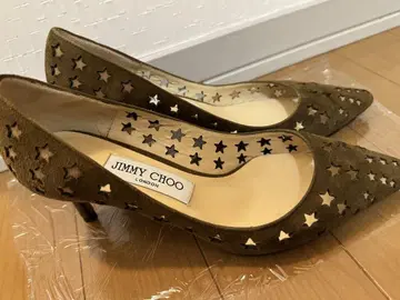 JIMMYCHOO 스웨이드 펌프스