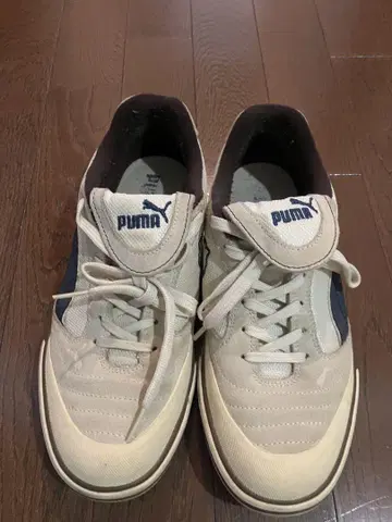 Puma 스니커즈 베이지 네이비