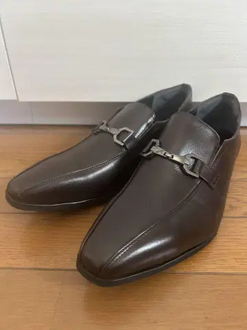 신상품 천연 가죽 비즈니스 슈즈 브라운 일본제 28.5cm