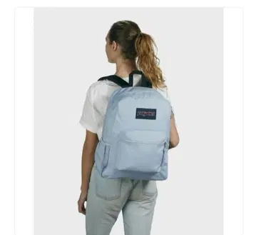 JANSPORT 라이트 블루 백팩 택 포함 새상품