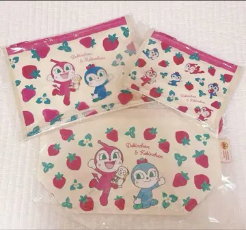 완판템 딸기 호빵맨 뮤지엄 3종 세트