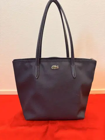 Lacoste 다크 블루 토트백