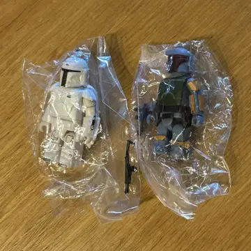 스타 워즈 BOBA FETT 보바 페트 큐브릭 2개