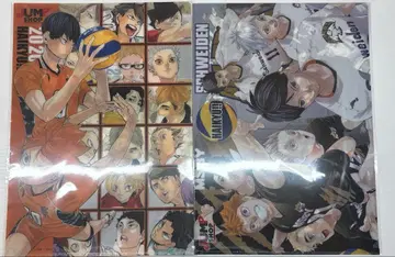[ JUMP SHOP 한정 상품 ] 하이큐 클리어 파일 세트