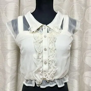 LIZ LISA 상의 쉬폰 소재