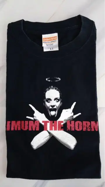MAXIMUM THE HORMONE 티셔츠 L 블랙