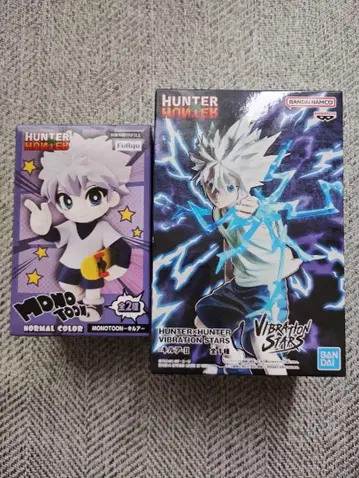 HUNTER x HUNTER 키루아 피규어 세트 새상품