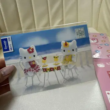 초레어 헬로키티 엽서