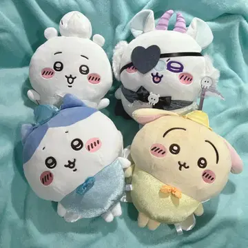 치이카와 (먼작귀) 빅 봉제 인형 하치와레 토끼 모몽가