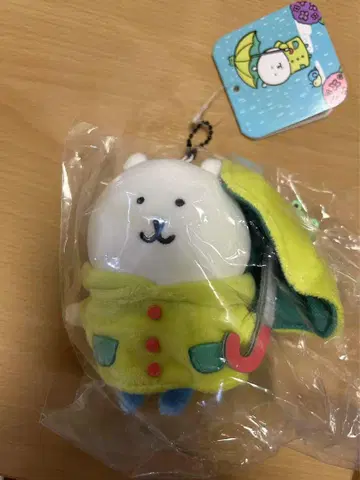 나가노 마켓 비가 오네요 마스코트 곰