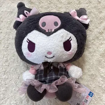 쿠로미 봉제 인형 택 포함 새상품 35cm