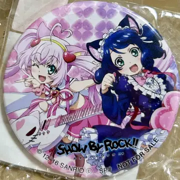 SHOW BY ROCK 음천 문화제 특전 로지아 & 시안 캔뱃지 레어