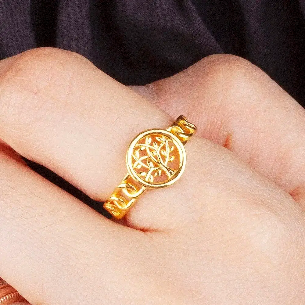 24k 순금 나무 코인 금반지 1돈