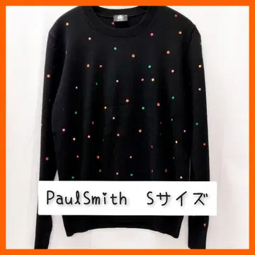 PS PaulSmith 폴 스미스 니트 블랙 도트 S 사이즈