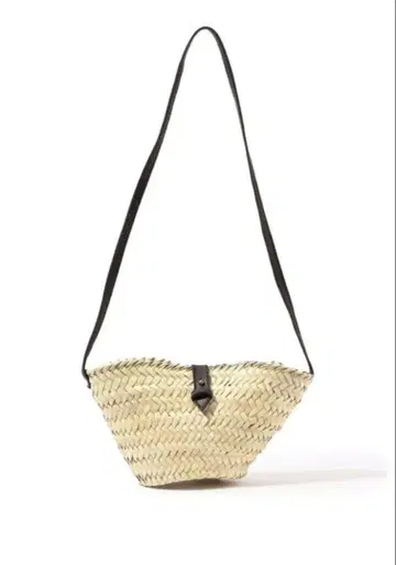 KECH LES ESSENTIELS 라피아 미니 숄더백