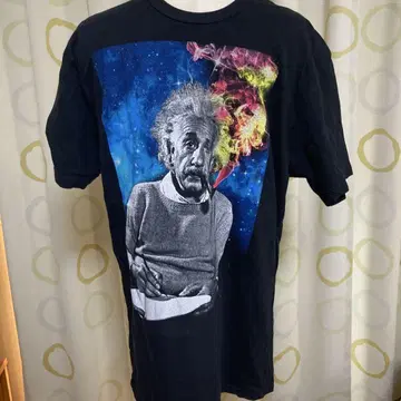 빈티지 Einstein 티셔츠 M 사이즈 100% 코튼