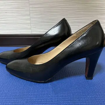긴자 카네마츠 블랙 하이힐 사이즈 21.5~22