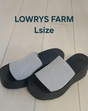 LOWRYS FARM 감동 핏 니트 샌들