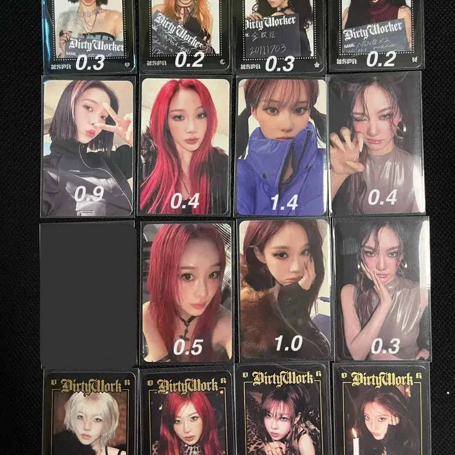 AESPA | 에스파 Aespa Dirtywork tc wts rina winter giselle ningning